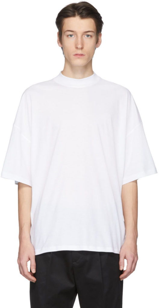 正規品 ジルサンダー モックネック シャツ ブラック S Tシャツ/カットソー(半袖/袖なし) 同時購入